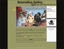 Tablet Screenshot of excavationnation.com